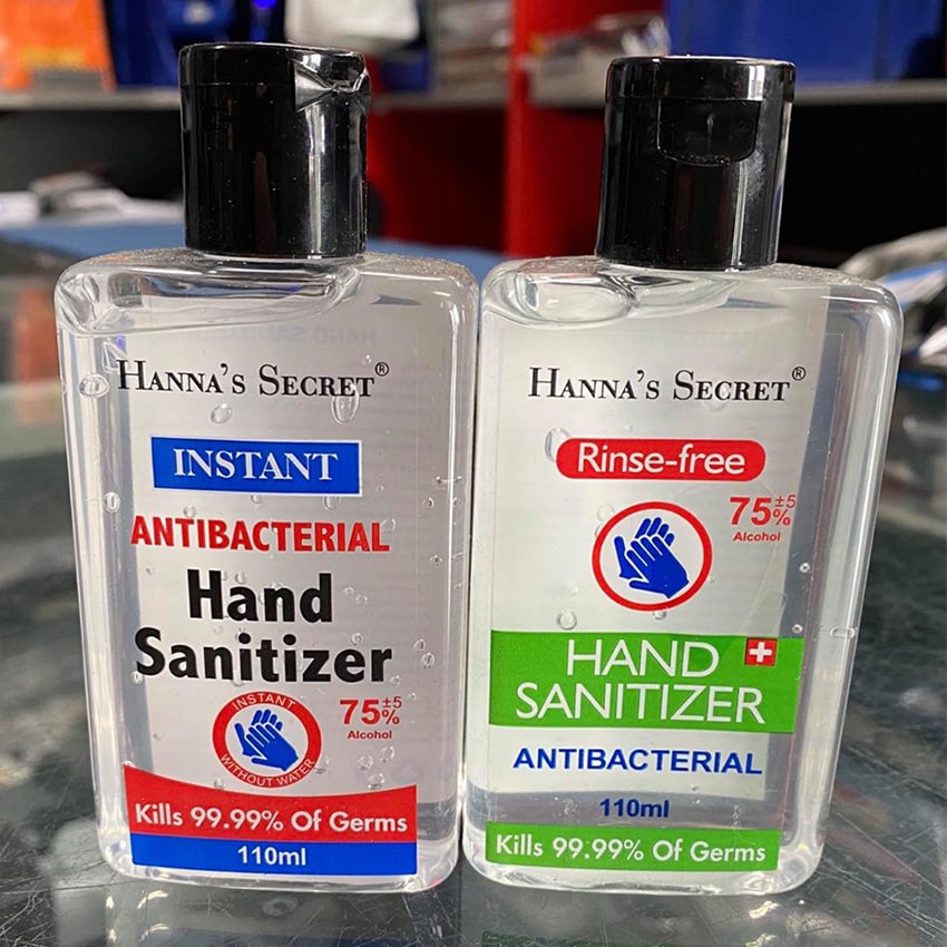 110ml Hanna's Secret Sanitiser