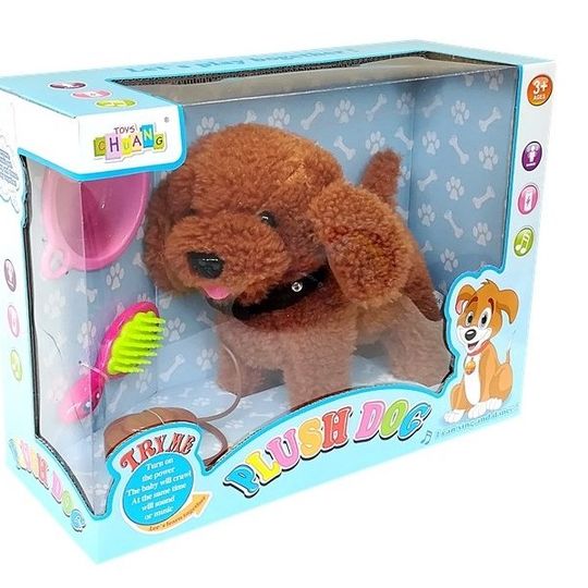 INTERACTIVE DOG ON A LEASH
