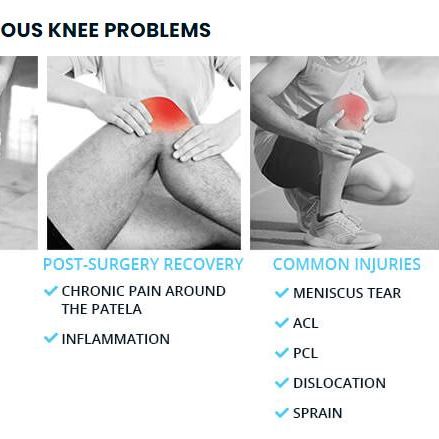 Pain Relieving Knee Stabilizer