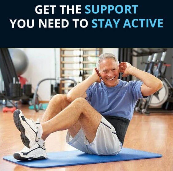 Back Support - with stays