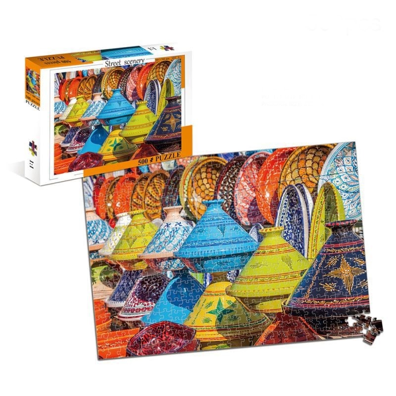 500 Piece Jigsaw Puzzle 360 x 508 mm