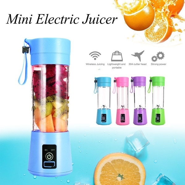 Portable and Rechargeable Battery Juice Blender