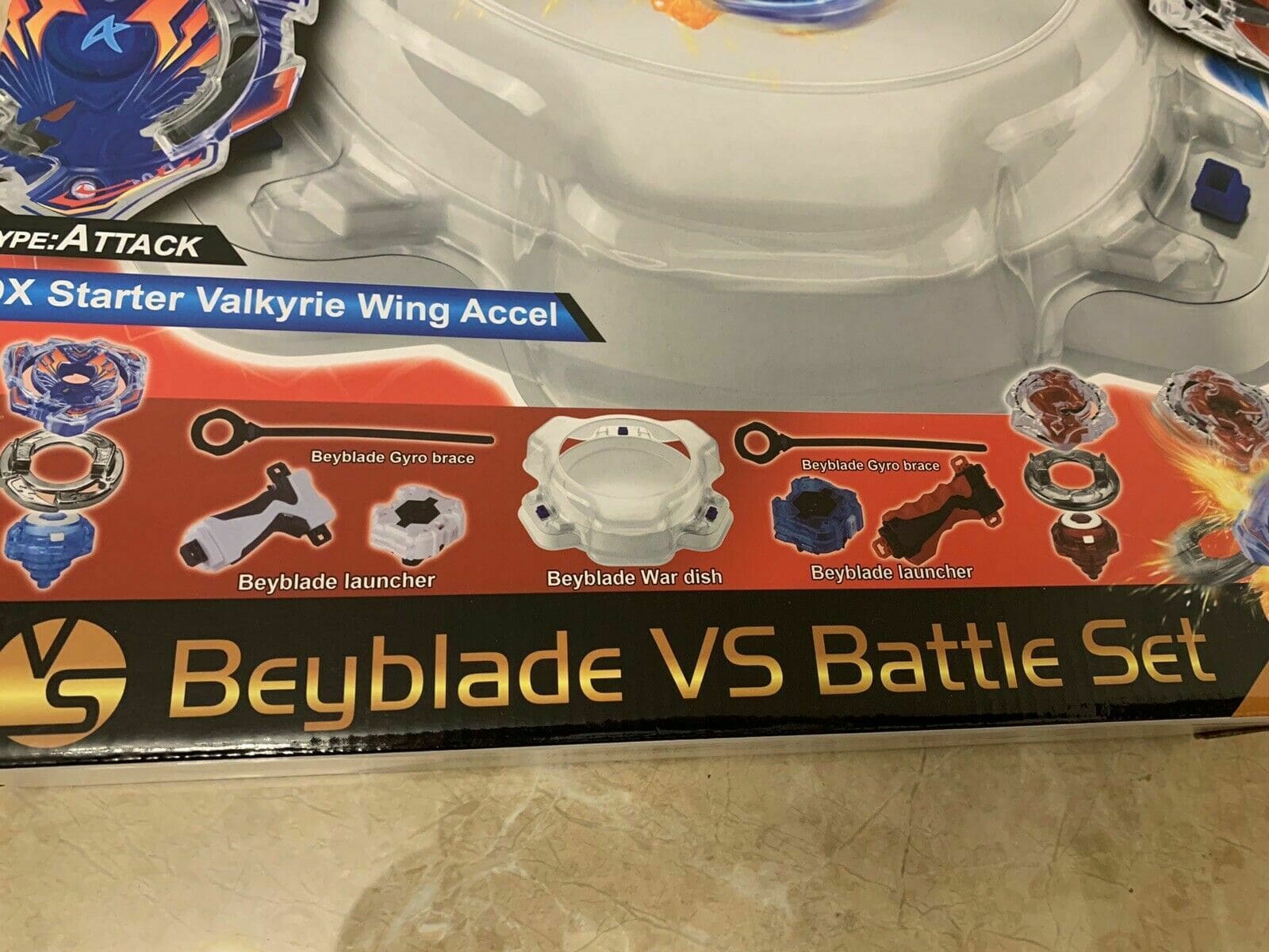 BEYBLADE VS BATTLE SET