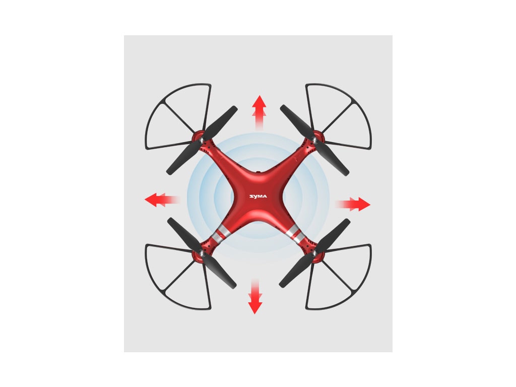 X8HG Syma 2.4G 6 Axis Gyro Drone with 8.0MP HD Camera