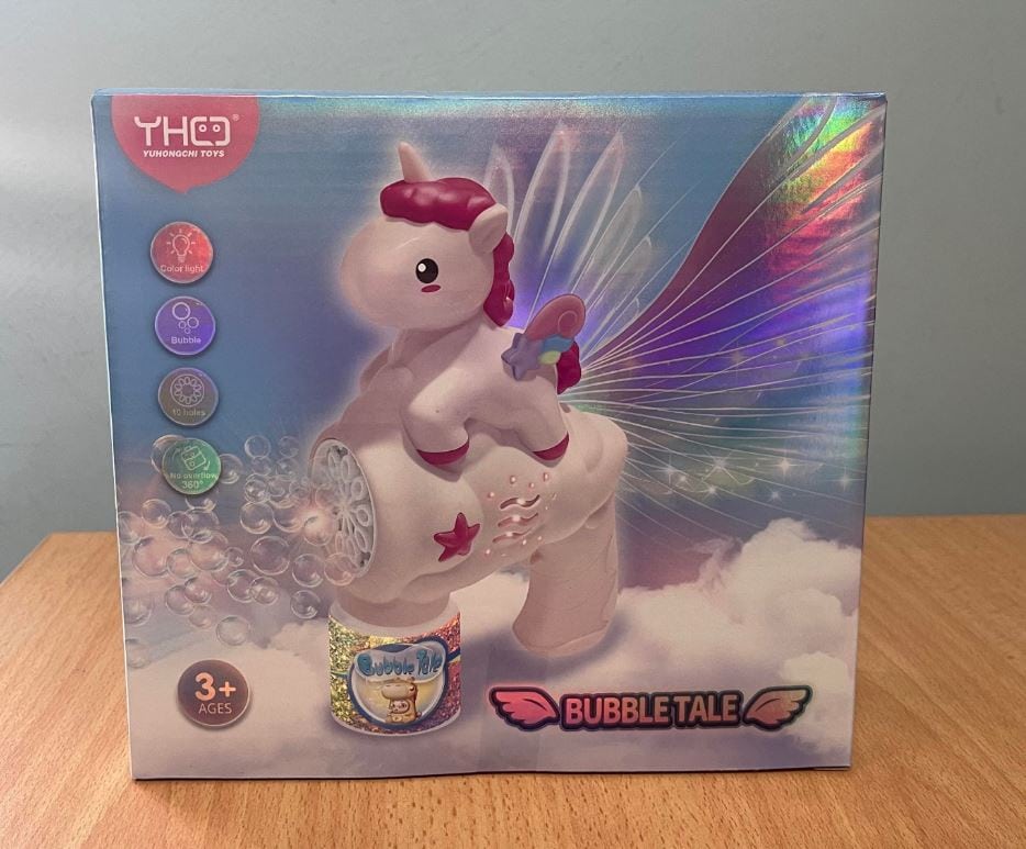 Unicorn Bubble Tale Gun