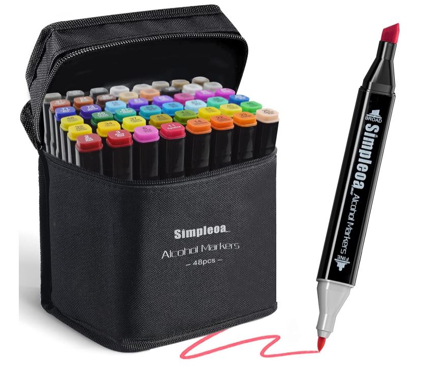 48 Pack Dual Tip Makers