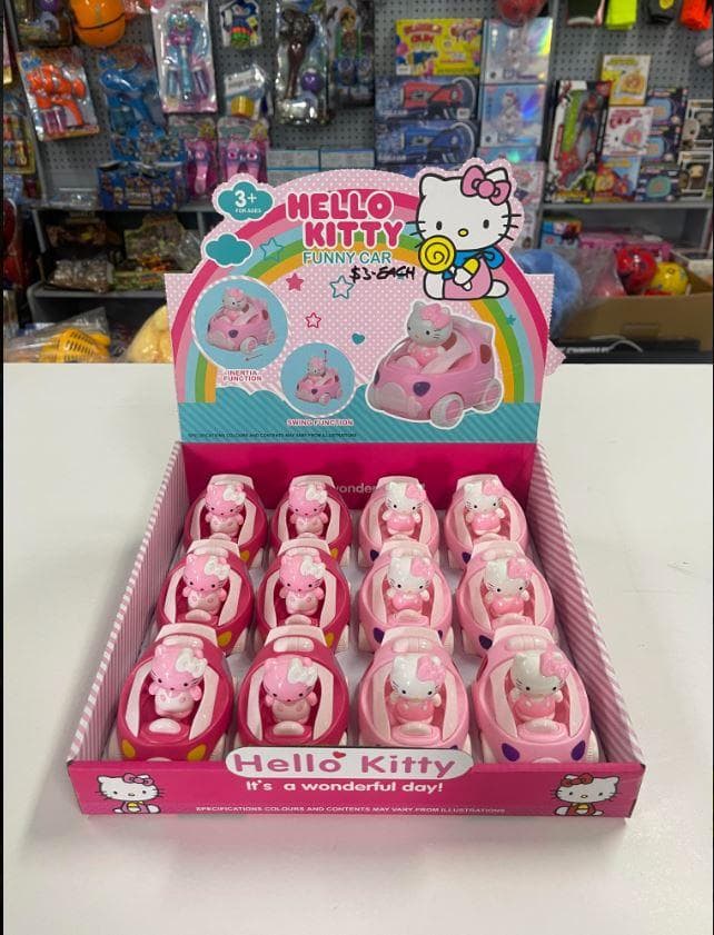 Hello Kitty Mini Cars