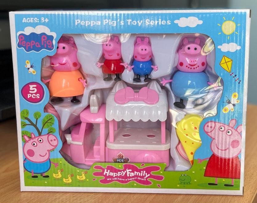Peppa pig ice cream truck