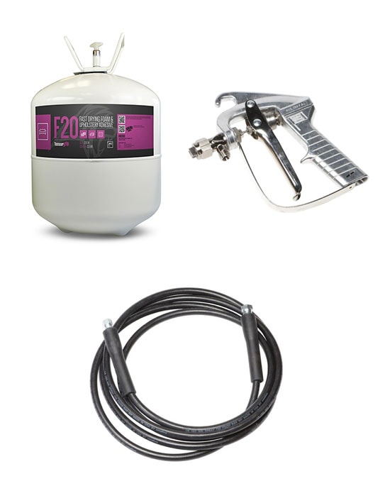 TensorGrip F20 Adhesive & Gun / Hose Starter Pack